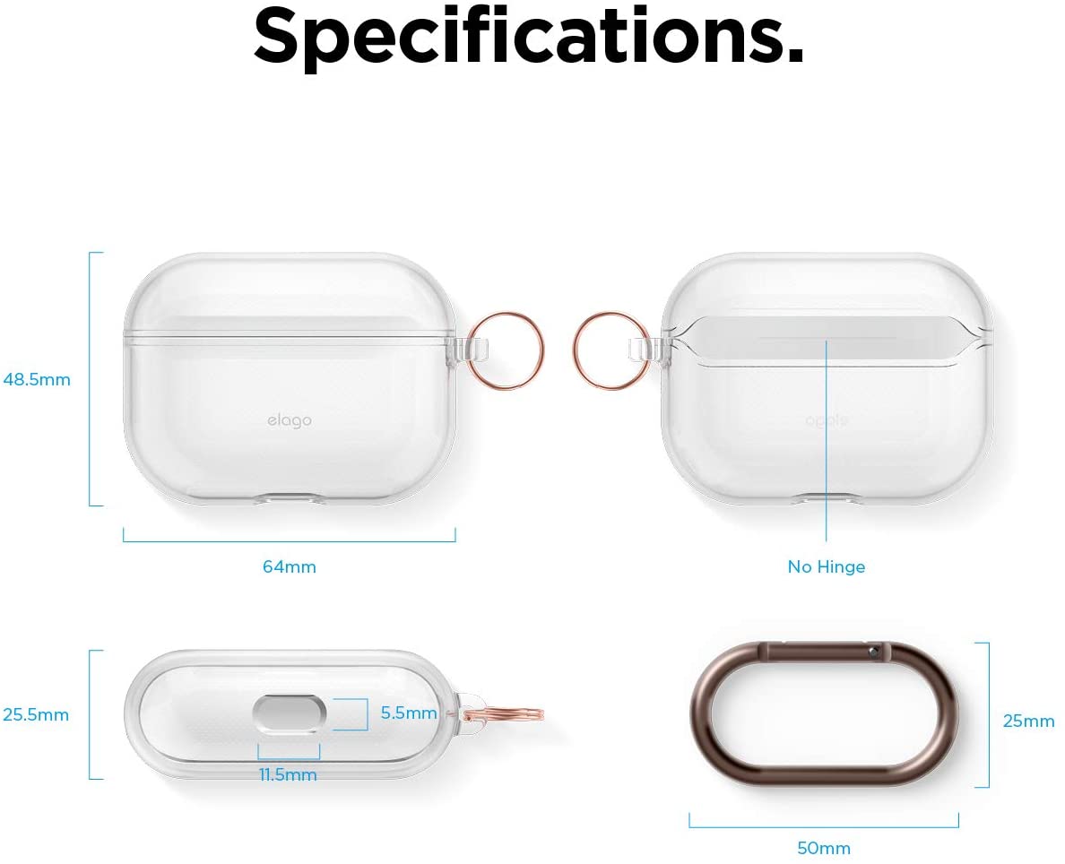 Elago AirPods Pro Clear Case (Online Packaging)