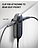 Scosche 100W Multi Port Travel Car Charging Hub 6 Port - Front & Back Seat USB-C & USB-A Charger