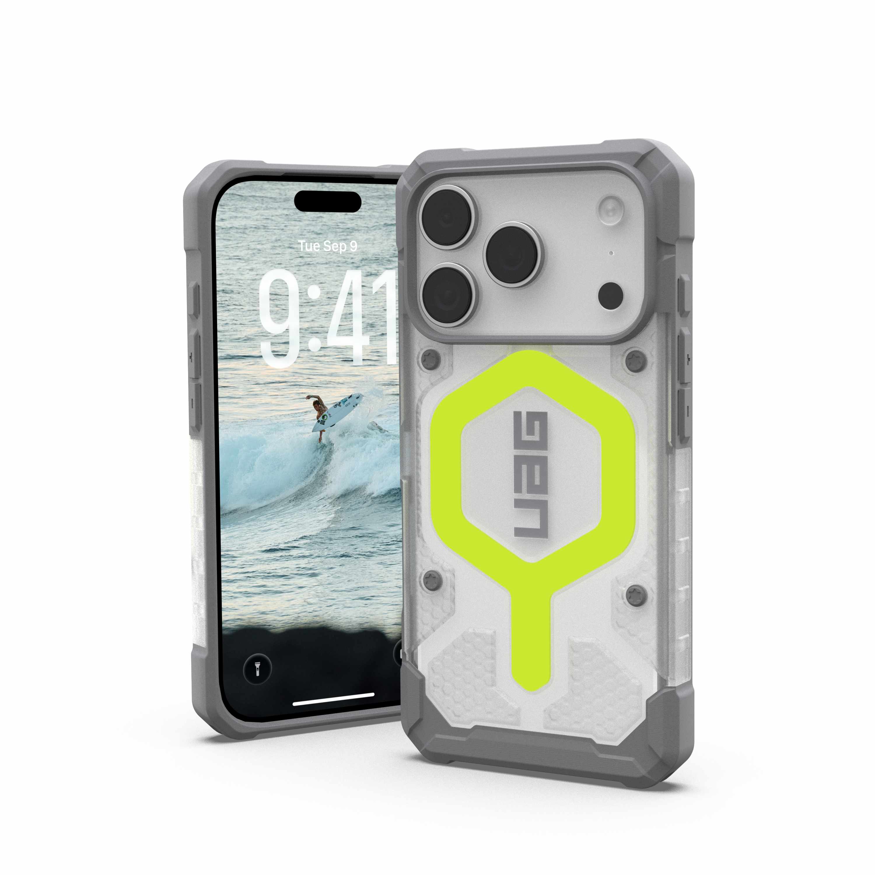 UAG iPhone 17 Pro Pathfinder Clear Magsafe Case