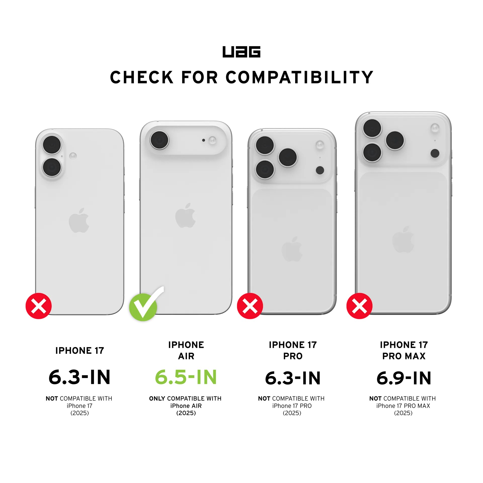 UAG iPhone 17 Air Metropolis LT Magsafe Case