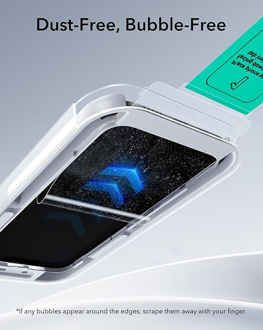 ESR iPhone 17/16 Pro Tempered Glass Screen Protector 