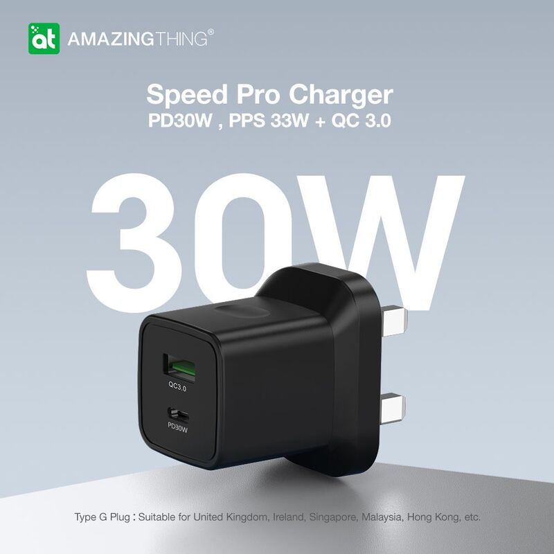 AMAZINGTHING UK 33W A+C Charger