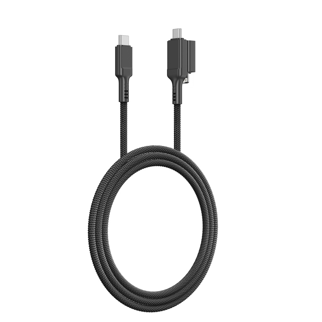 AMAZINGTHING THUNDER PRO I 7X 2IN1 USB-C + LIGHTNING TO USB-C 3A 60W 2M CABLE