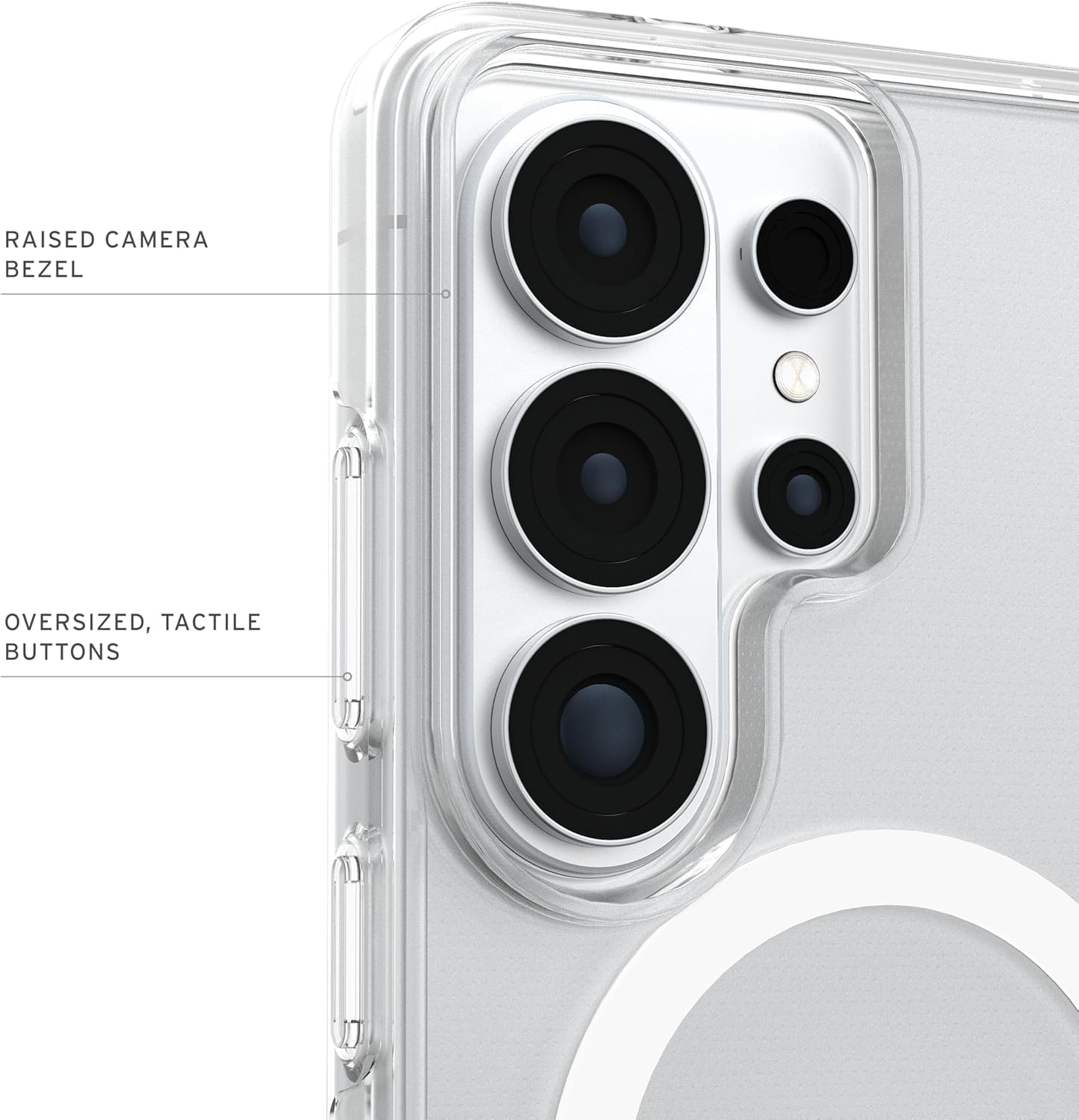 UAG Samsung Galaxy S26 Plus Scout Clear w/Magnet Ice/White Case