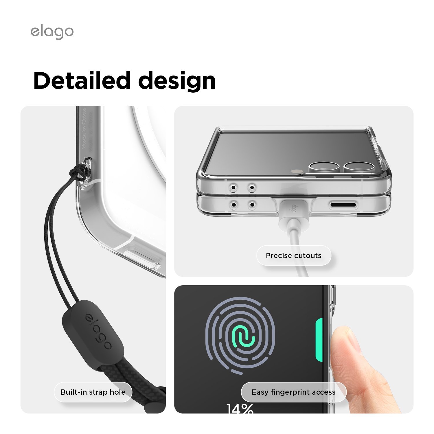 Elago Galaxy Z Flip 8 Magnetic PC Case