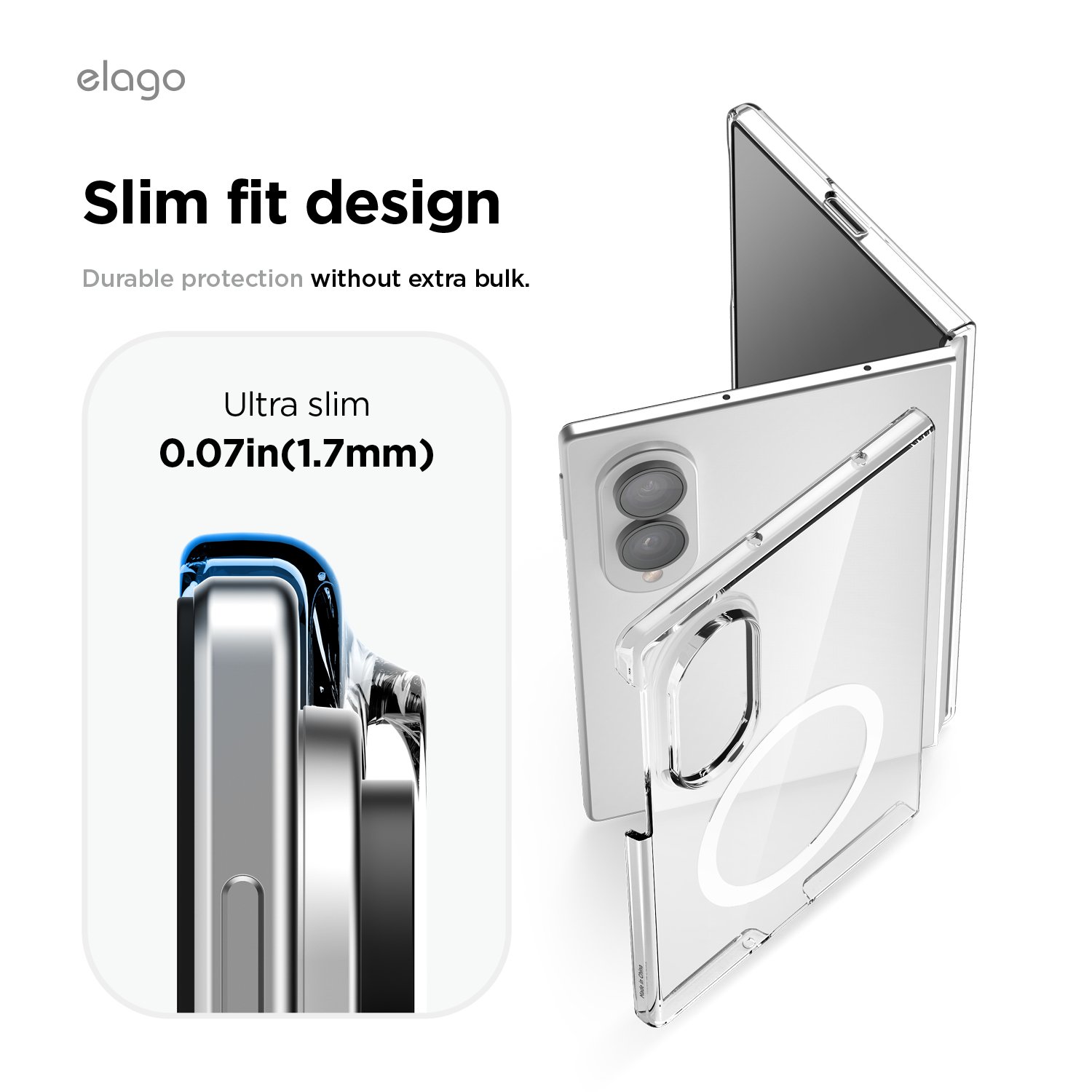 Elago Galaxy Z Fold 8 Magnetic PC Case