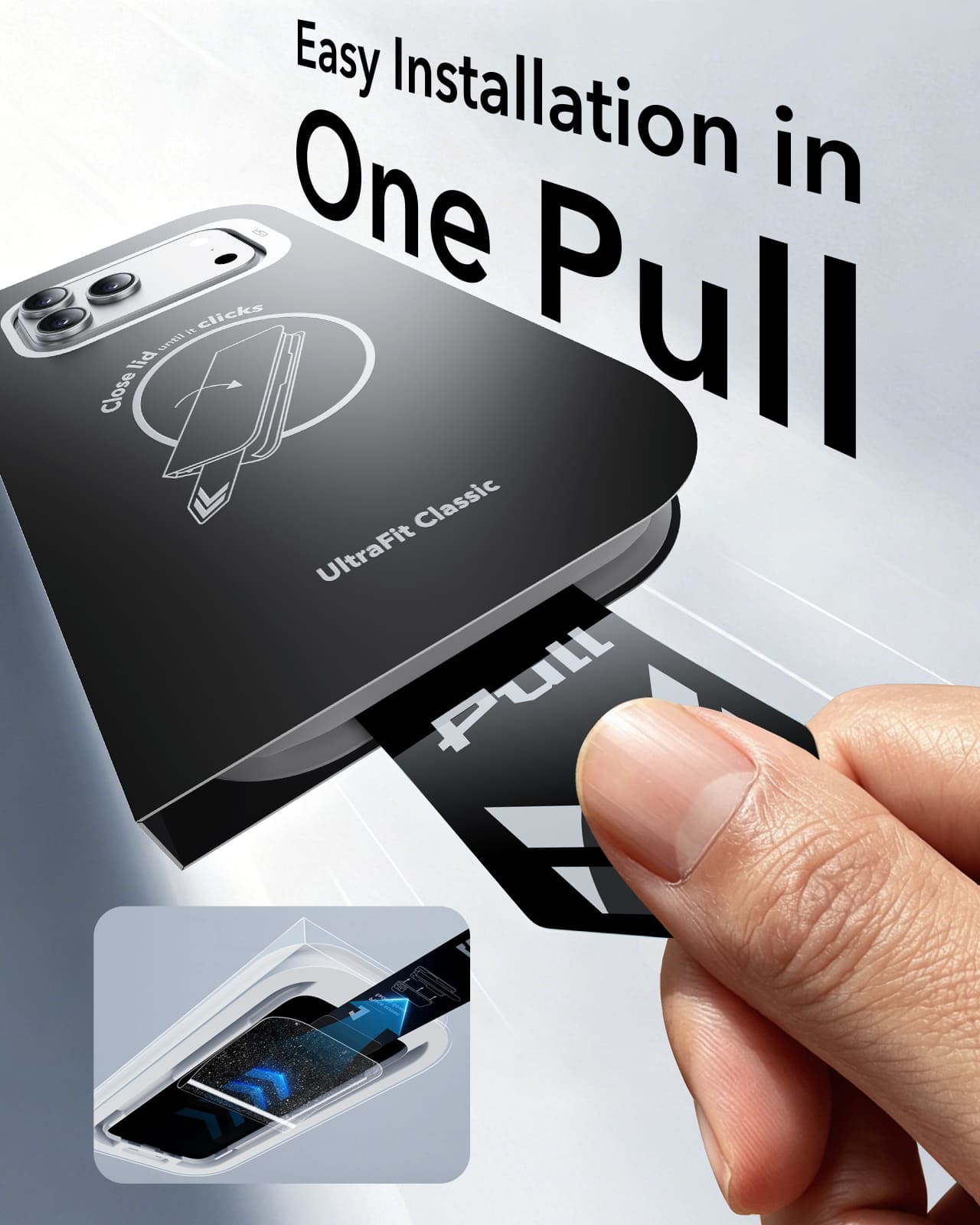 ESR Screen Protector (UltraFit Tray) iPhone 18 Pro, 1 Pack