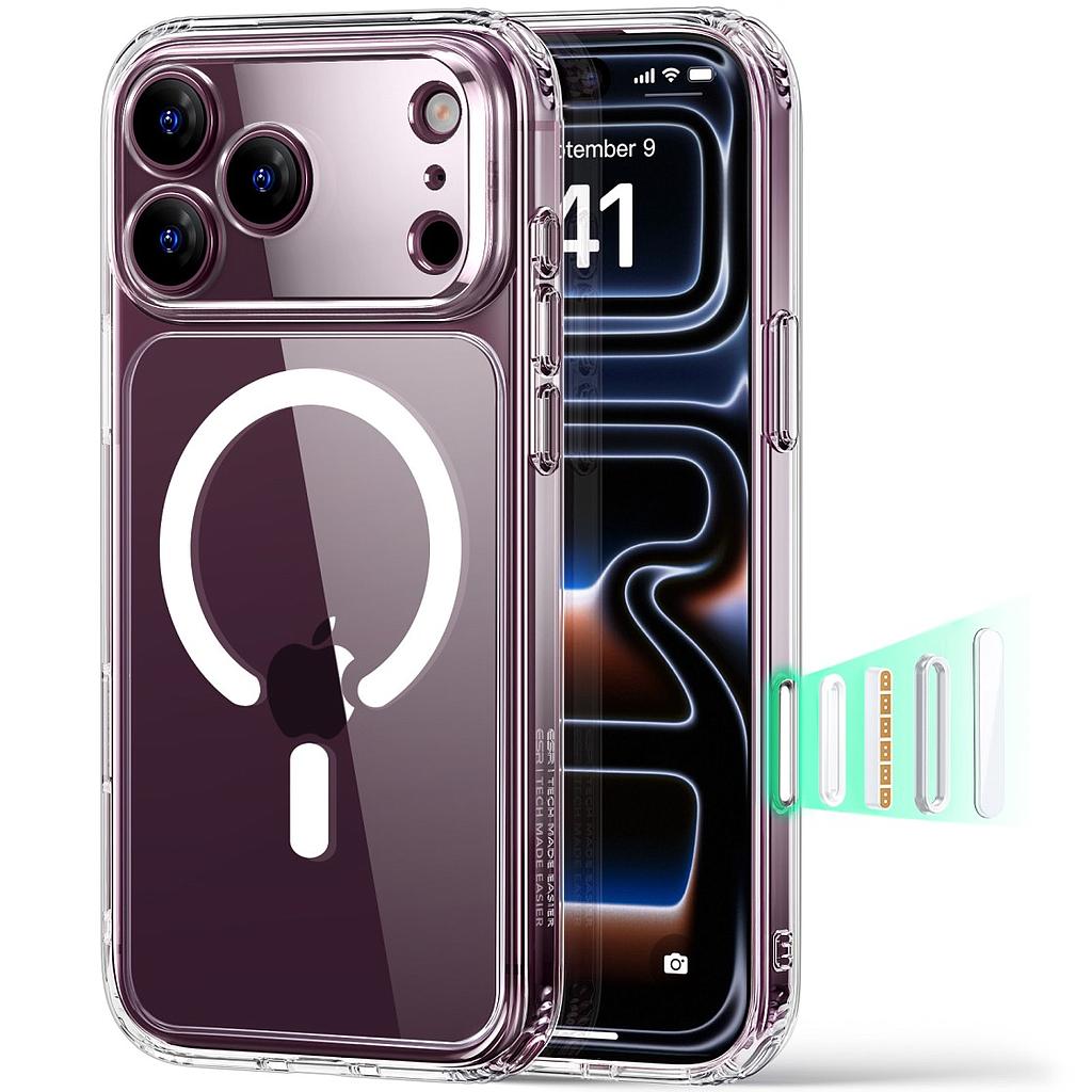 ESR iPhone 18/17 Pro Halolock Classic Hybrid (Camera Control Button) Case
