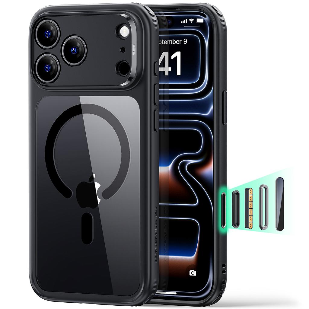 ESR iPhone 18/17 Pro Halolock Classic Hybrid (Camera Control Button) Case