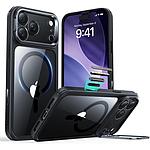 ESR iPhone 17 Pro Max HaloLock Classic Hybrid Case with Stash Stand (Camera Control Button) Case