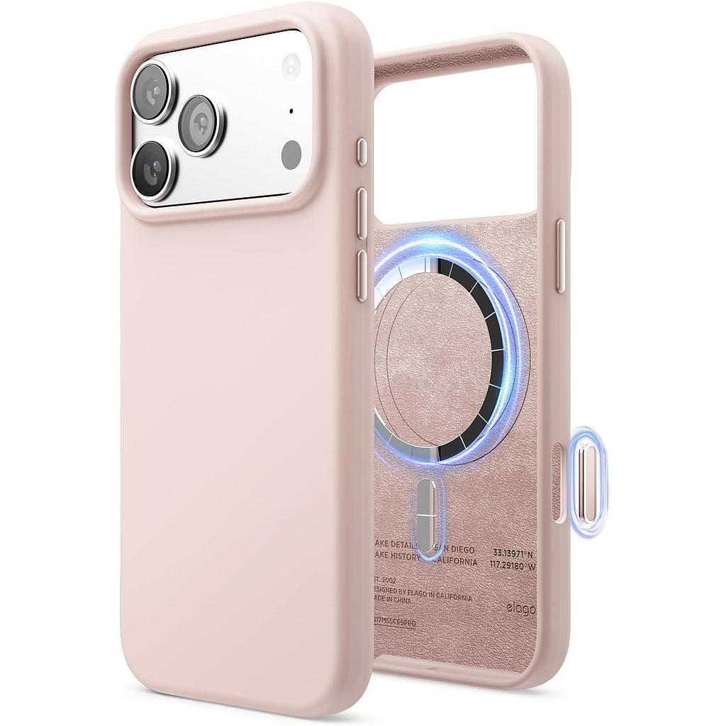 Elago iPhone 18 Pro Max/17 Pro Max Magnetic Silicone Case (Camera Control Key Included)