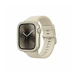 AMAZINGTHING GLAMOUR GLEAMFIT CASE FOR APPLE WATCH SERIES 11/10 46MM