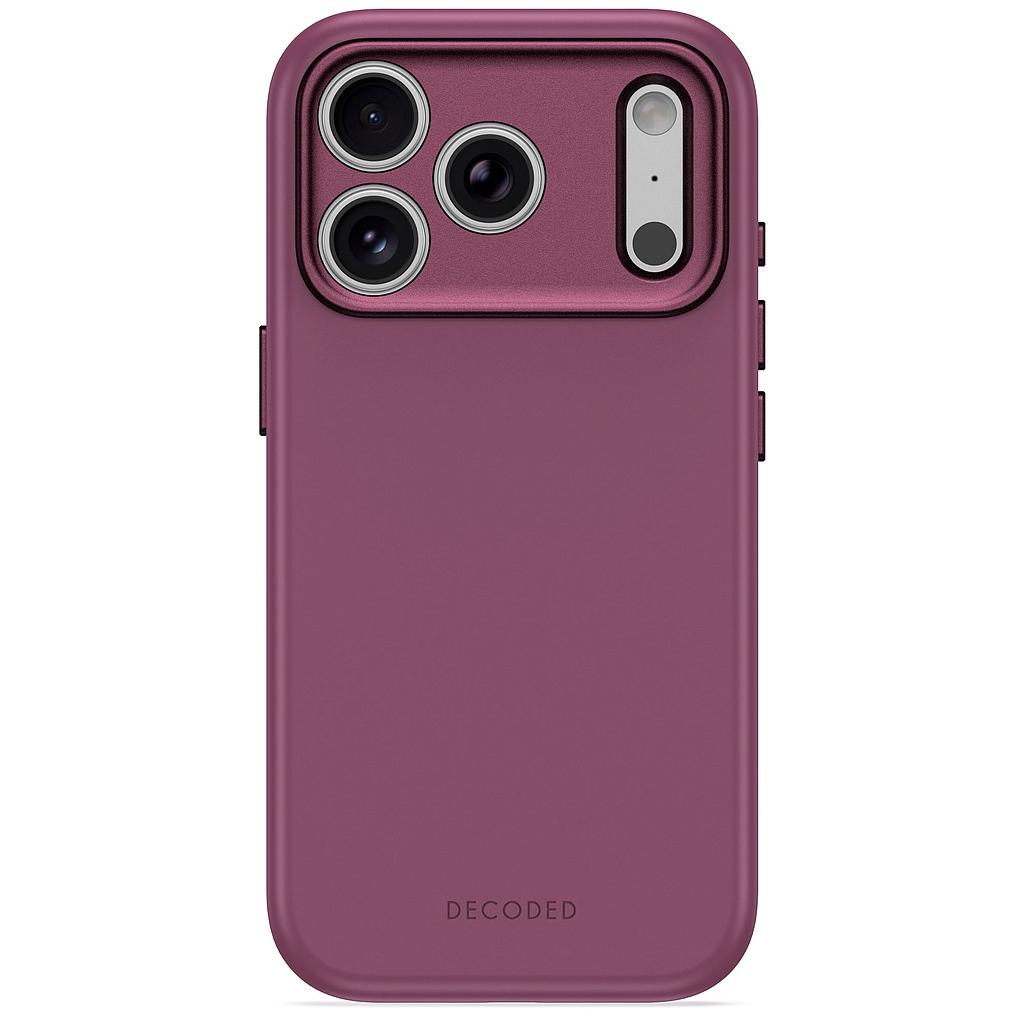 Decoded AntiMicrobial Silicone Backcover for iPhone 18/17 Pro Case