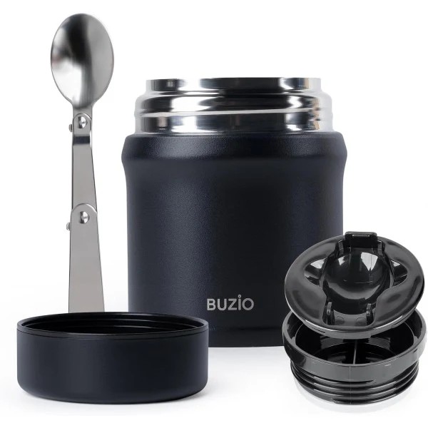 Buzio Kids Stainless Steel Food Container 350ML