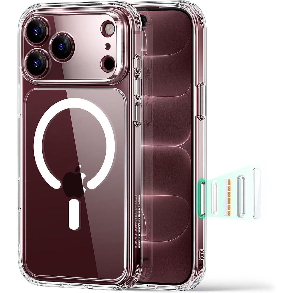 ESR iPhone 18/17 Pro Halolock Classic Hybrid (Camera Control Button) Case