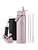 Buzio Duet Series Water Bottle with 2 Lids and Sleeve 700ML