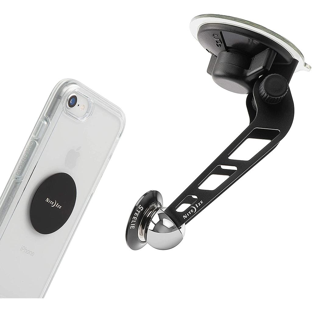 [STOWK-01-R8- OP] NiteIze Steelie® Orbiter™ Windshield Kit - (Online Packaging)