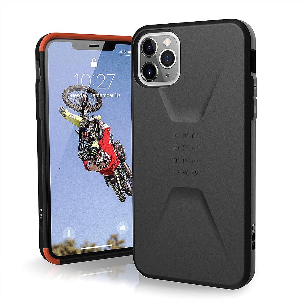 [11172D114040] UAG iPhone 11 Pro Max Civilian Case (Black)