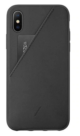[CCARD-BLK-NP18L] Native Union iPhone XS Max Clic Card Case (Black)