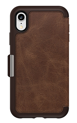 [77-59923] OtterBox iPhone XR Strada Folio Case (Espresso Brown)