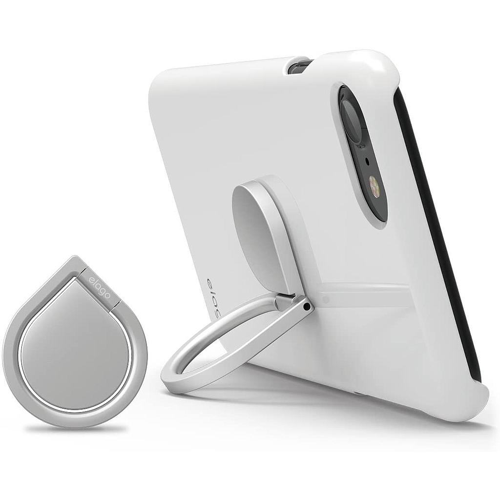 [ERING-SL] Elago Ring Holder -Grip and Stand (Silver)