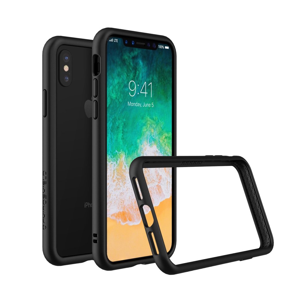 [CGC0106424] RhinoShield iPhone X CrashGuard Bumper Case (Black)