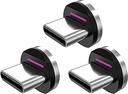 Statik Magnetic Tips for Magnetic Charge Cables, 3-Pack (3x USB-C)