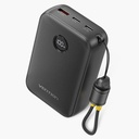 Vention Power Bank 20000mAh (USB-C + USB-C/USB-C/USB-A) with Built-in USB-C to USB-C Cable 22.5W