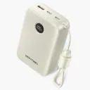 Vention Power Bank 20000mAh (USB-C + USB-C/USB-C/USB-A) with Built-in USB-C to USB-C Cable 22.5W