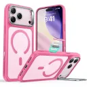 ESR iPhone 18 Pro/17 Pro HaloLock Classic Hybrid Case with Stash Stand (Camera Control Button) Case