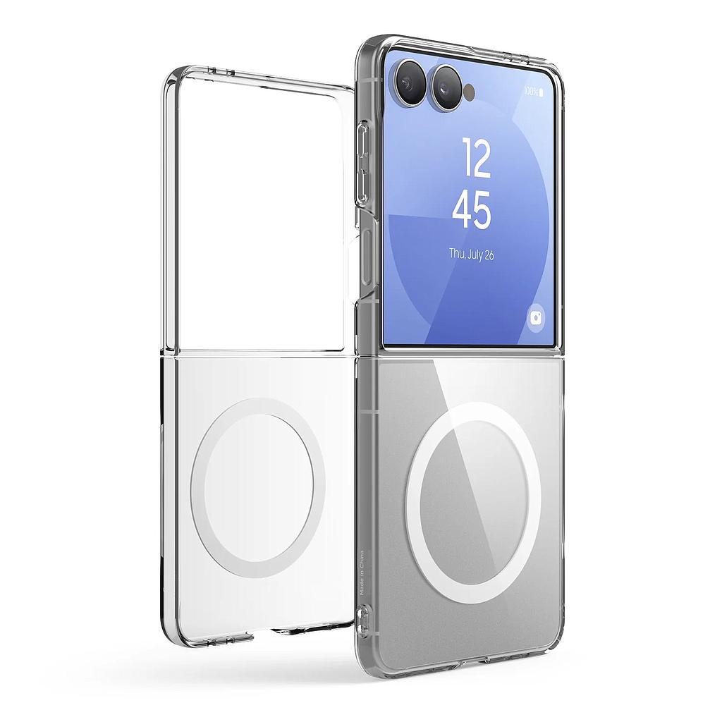 Elago Samsung Galaxy Z Flip 7 Magnetic PC Clear Case