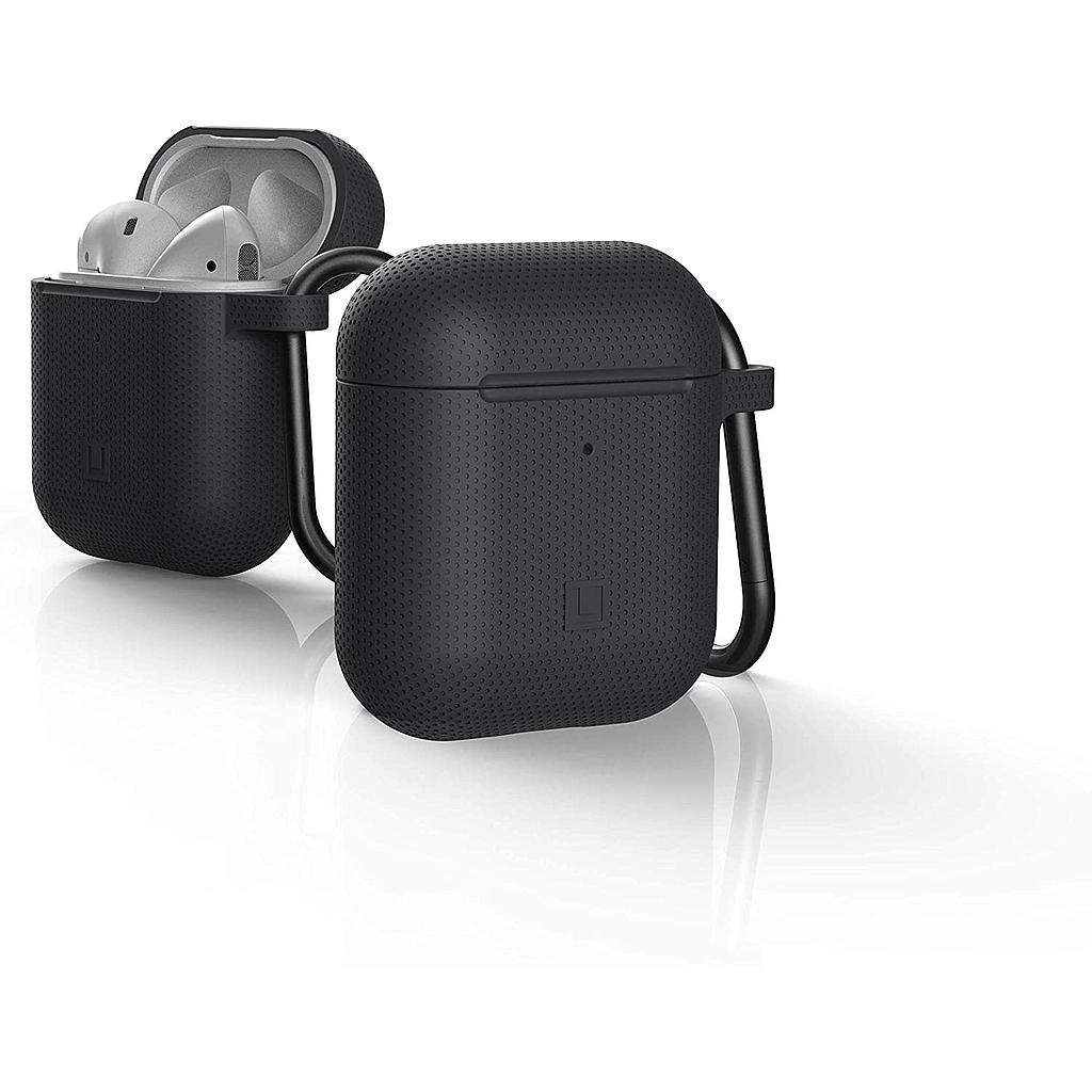 [10250K314040-OP] [U] by UAG Apple Airpods DOT Silicone Case (Online Packaging) (black)