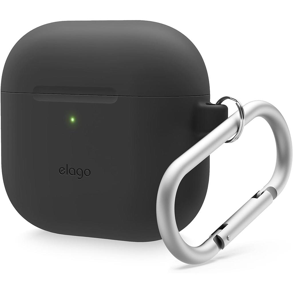 [EAP4SC-HANG-BK] Elago AirPods 5/AirPods 4 Silicone Hang case (Black)