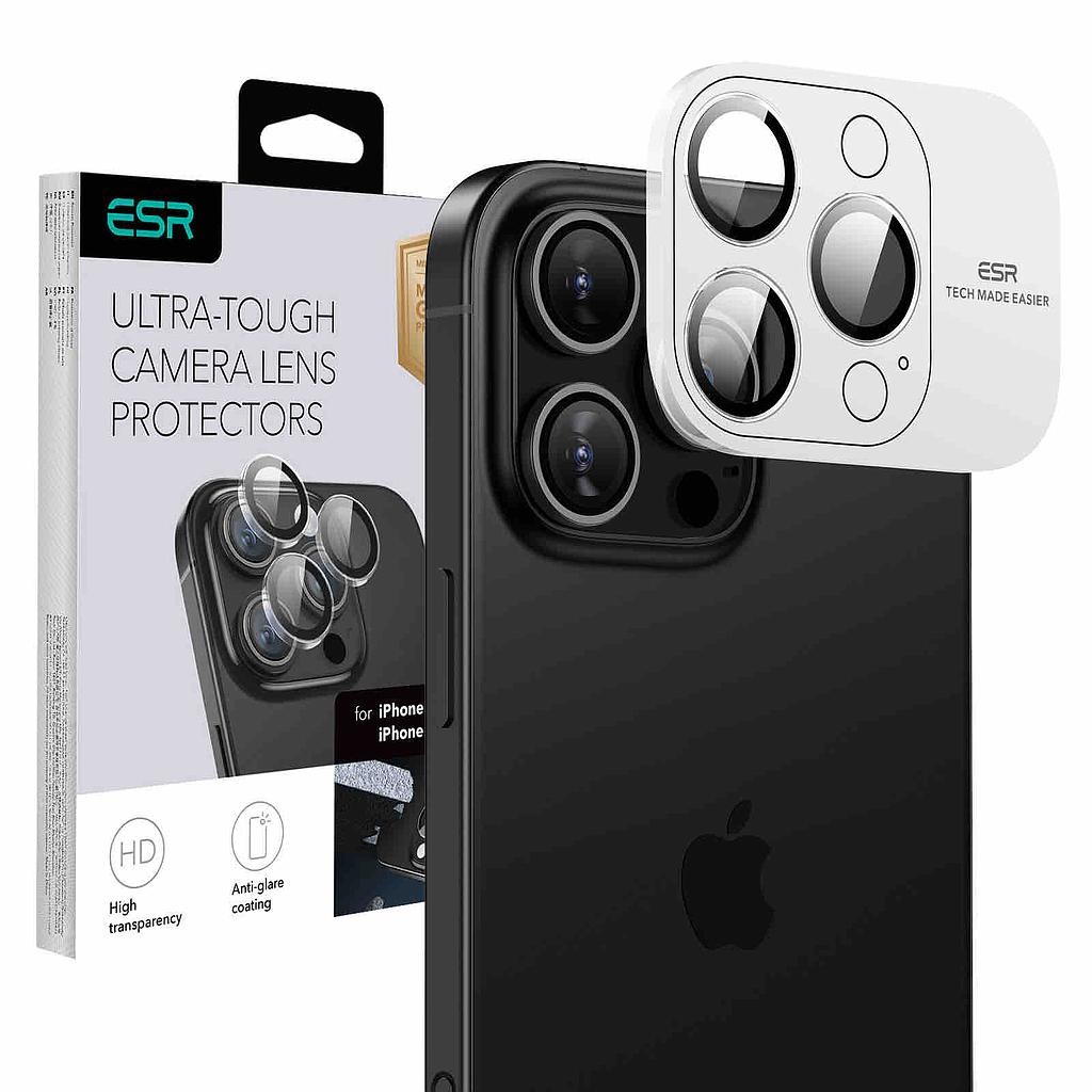 ESR iPhone 16,15,14 Pro/16,15,14 Pro Max Camera Lens Protector