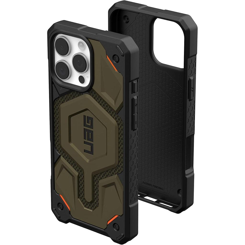 [11445711397B] UAG iPhone 16 Pro Max Monarch Pro Kevlar Magsafe Case (Kevlar Element Green)