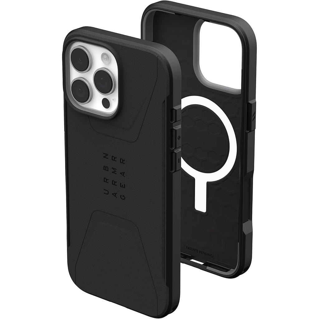 [114445114040] UAG iPhone 16 Pro Max Magsafe Civilian Case (black)