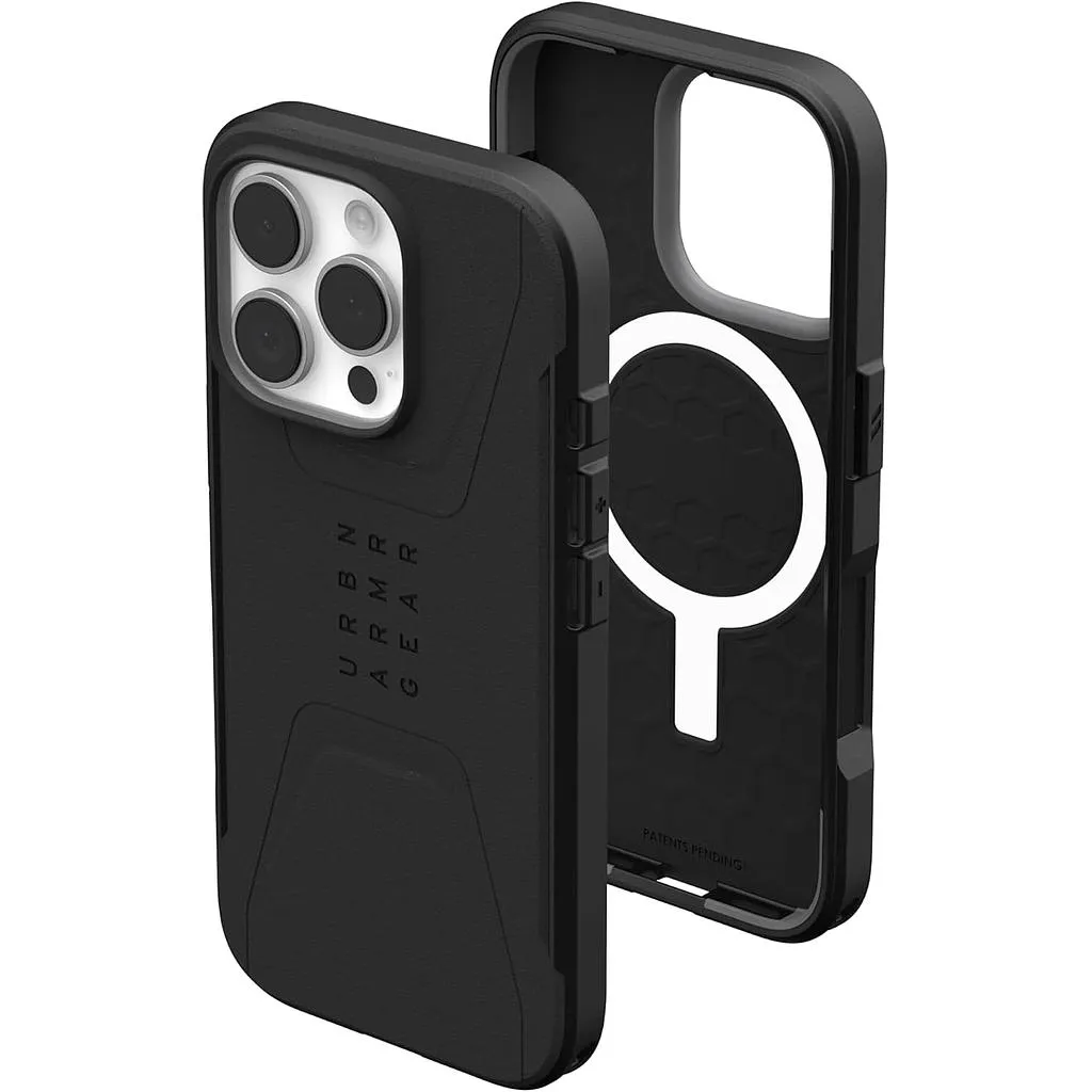 [114444114040] UAG iPhone 16 Pro Magsafe Civilian Case (black)