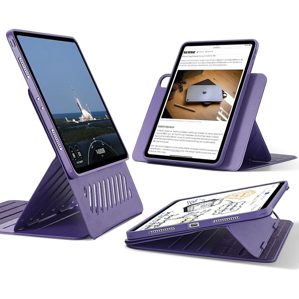 [1B2020403] ESR IPAD PRO 11' 2024-2025 Shift Magnetic Case (purple)