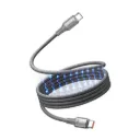 Vention USB 2.0 C Male to C Male 5A Magnetic Cable 1M Aluminum Alloy Type