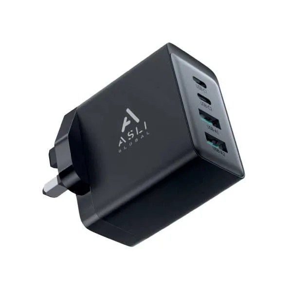 [HC-67B] Asli 67W PD With GaN 2C2A Thundervolt Fast Charging Wall Charger