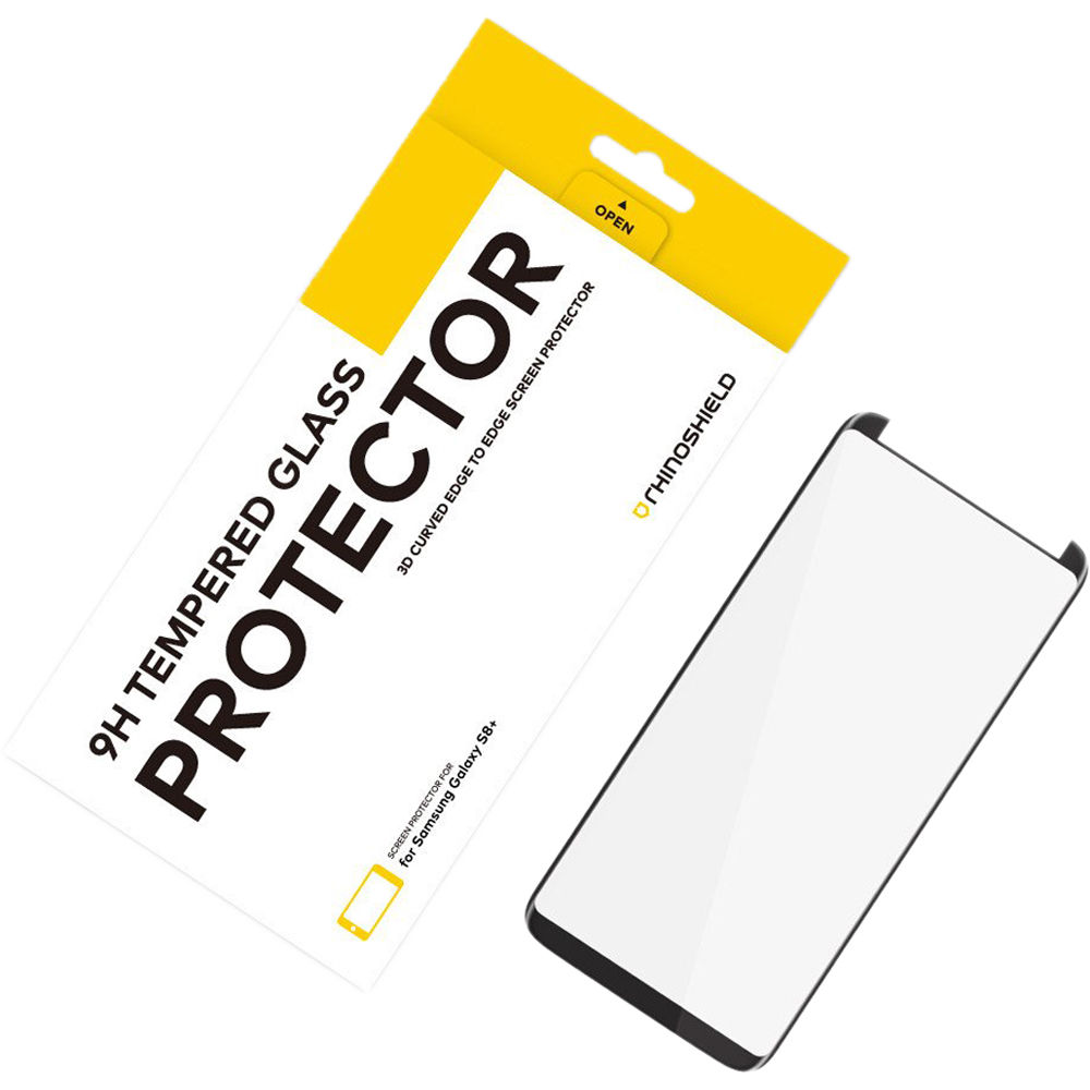 [GSP0305934] RhinoShield Samsung Galaxy S8 3D Curved Tempered Glass Screen Protector