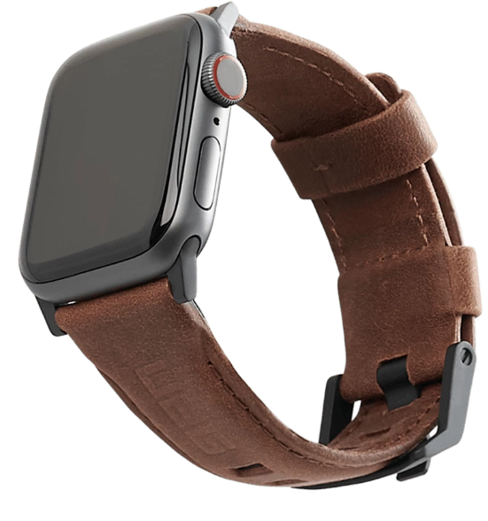 [19149B114080] UAG Apple Watch 41mm/40mm/38mm Leather Strap