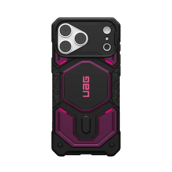 [114569114I4I] UAG iPhone 18/17 Pro Monarch Pro Magsafe Case (Deep purple Synth)