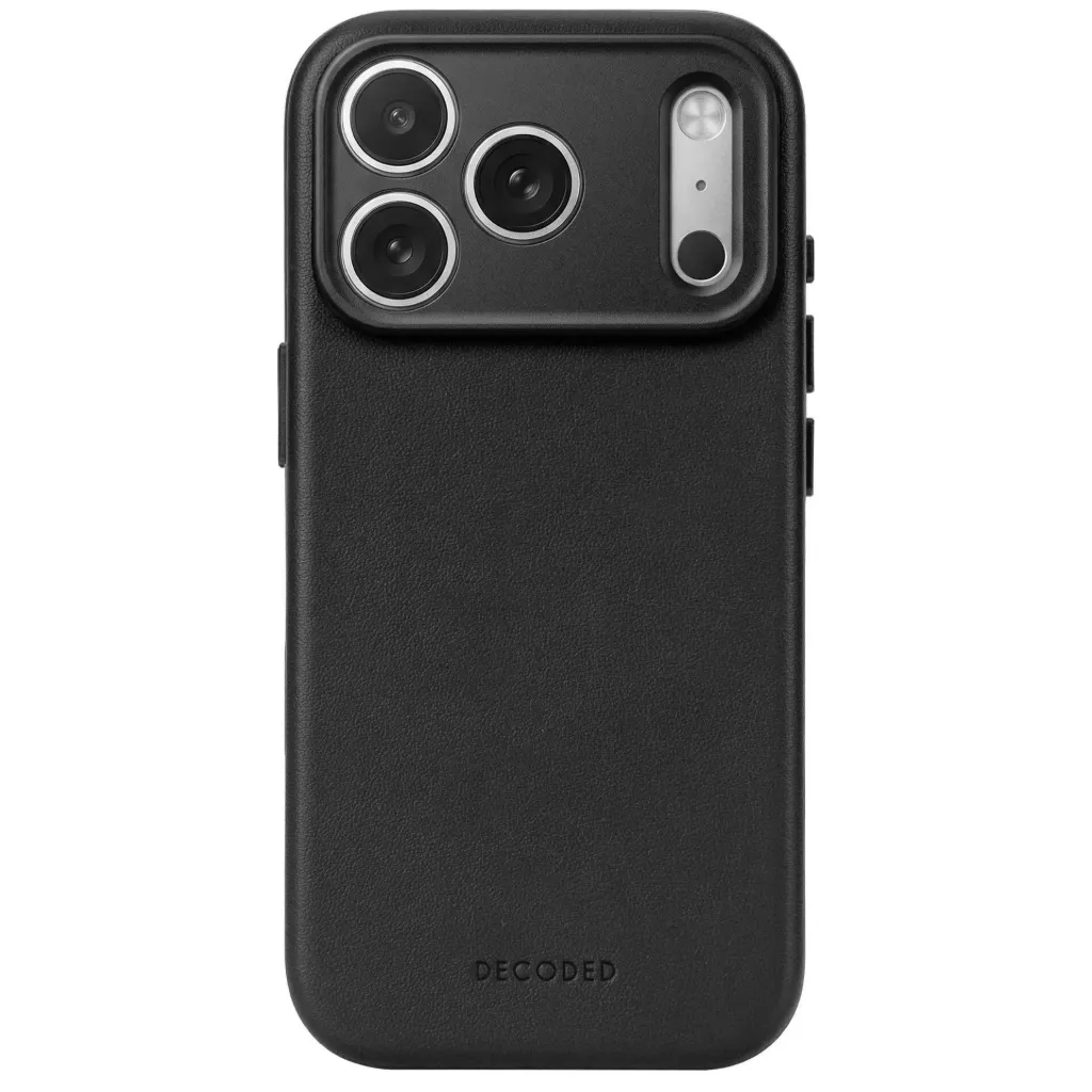 Decoded Leather Backcover for iPhone 18/17 Pro Max Case