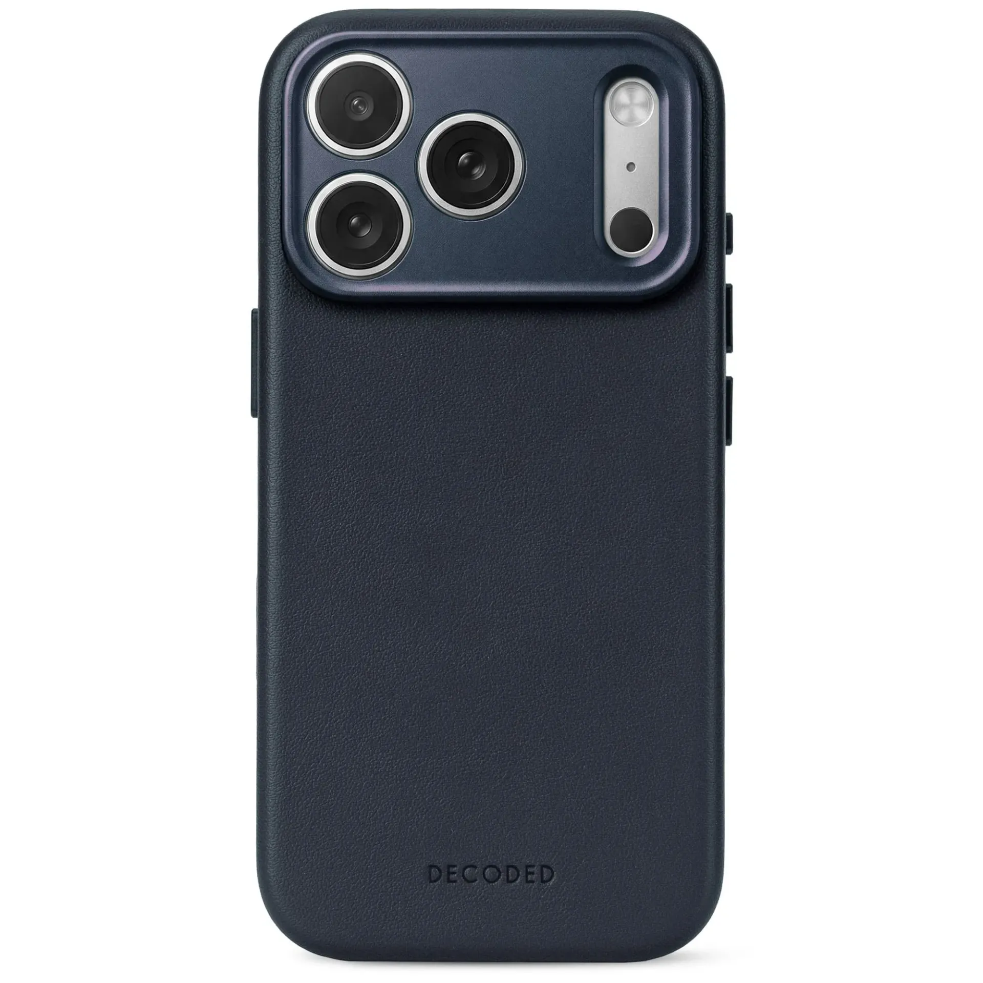 [D27IPO18PMBC1MT] Decoded Leather Backcover for iPhone 18/17 Pro Max Case (Midnight)
