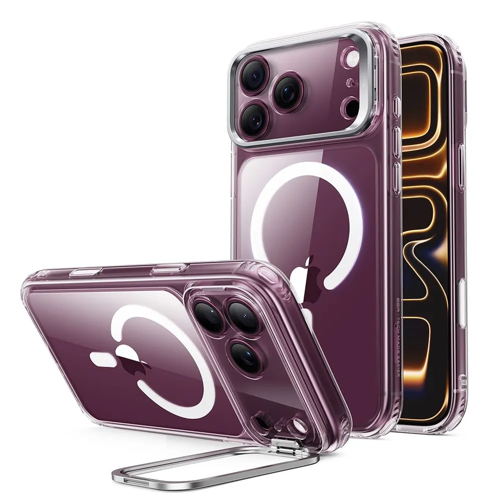 ESR iPhone 18 Pro Max / 17 Pro Max Classic Hybrid Magnetic Case (Camera Control,Stash Stand)