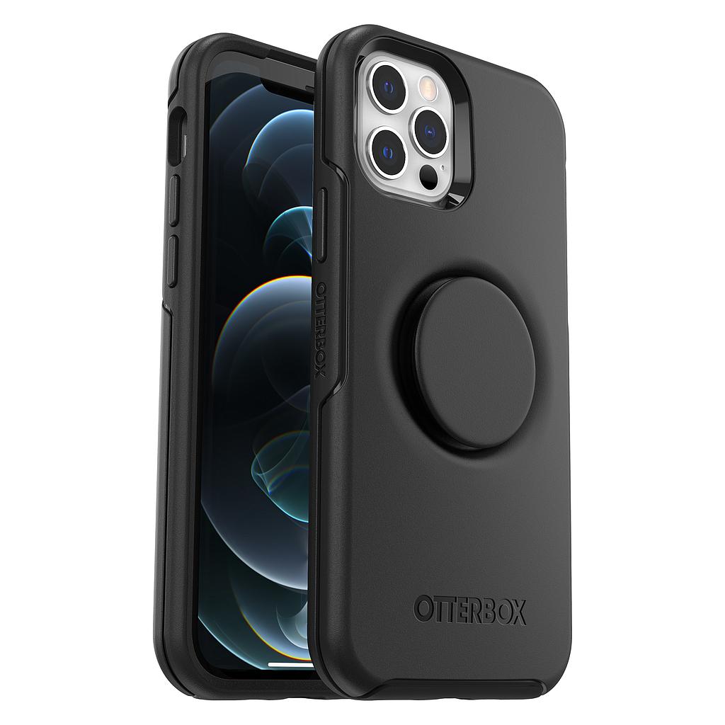 [77-65436] Otterbox iPhone 12 / iPhone 12 Pro Otter+Pop Symmetry Case - Black