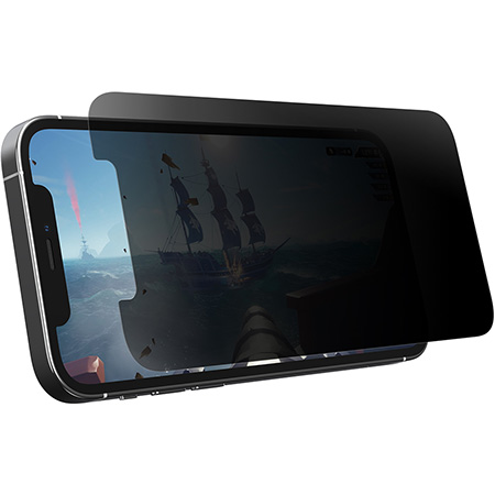 [77-80716] OtterBox iPhone 12 / iPhone 12 Pro Gaming Horizontal Privacy Guard - Glass Screen Protector