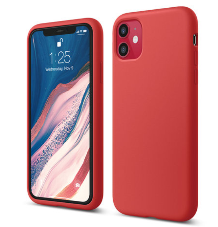 [ES11SC61-RD] Elago iPhone 11 / iPhone XR 6.1 inch Silicone Case (Red)