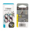 NiteIze S-Biner® MicroLock® Stainless Steel - 2 Pack - Spectrum